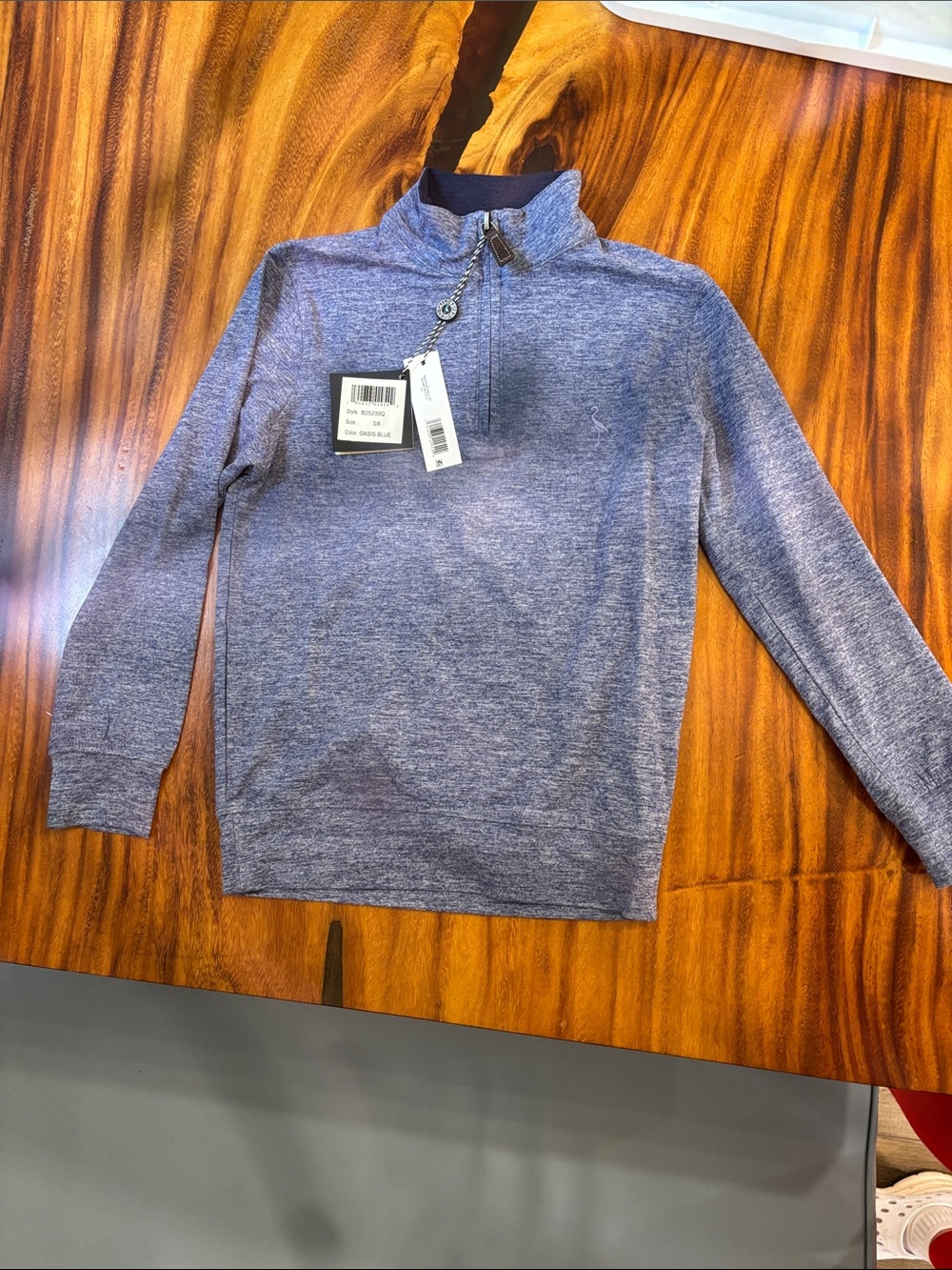 Tailorbyrd Boys's Quarter-Zip Pullover